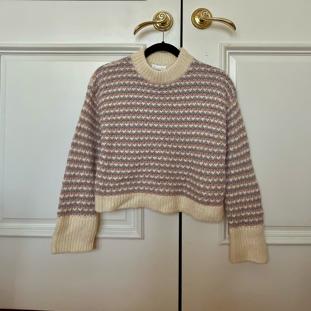 Urban Outfitters Women Blush Pink Crop Cardigan Size PS